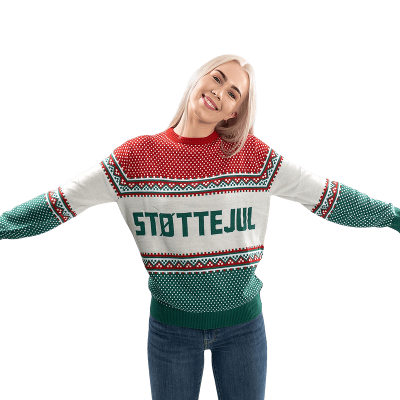 Julegenser, Unisex, StøtteJul Genser