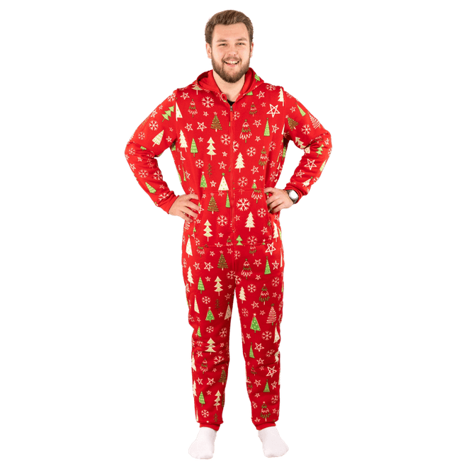 Hovedbilde Hightime, Jule Jumpsuit,Voksen Rød