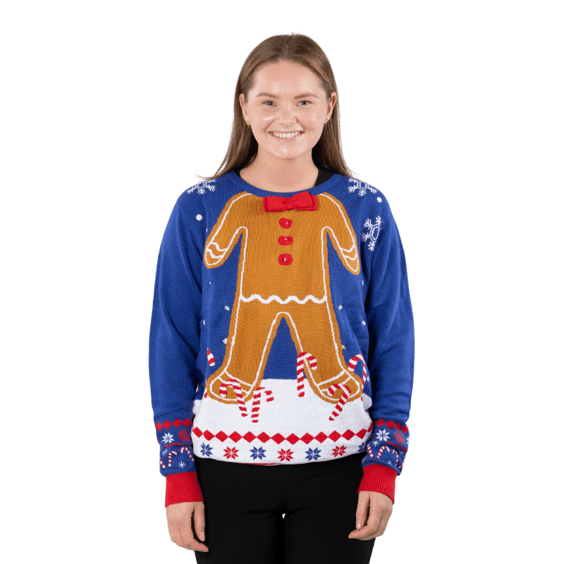 Julegenser, Unisex, Pepperkakemann